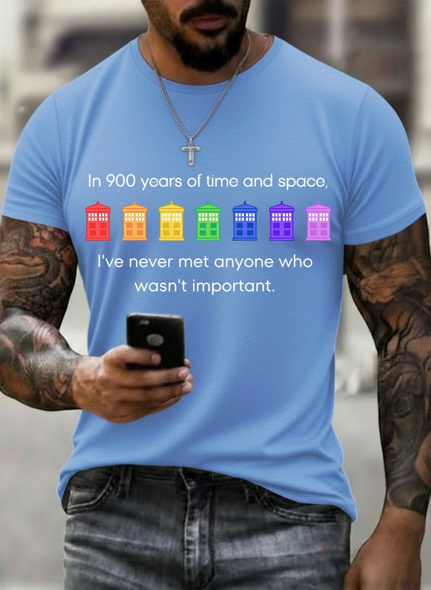 Men's Pride Rainbow Police Box , LGBT Pride Month T-shirt