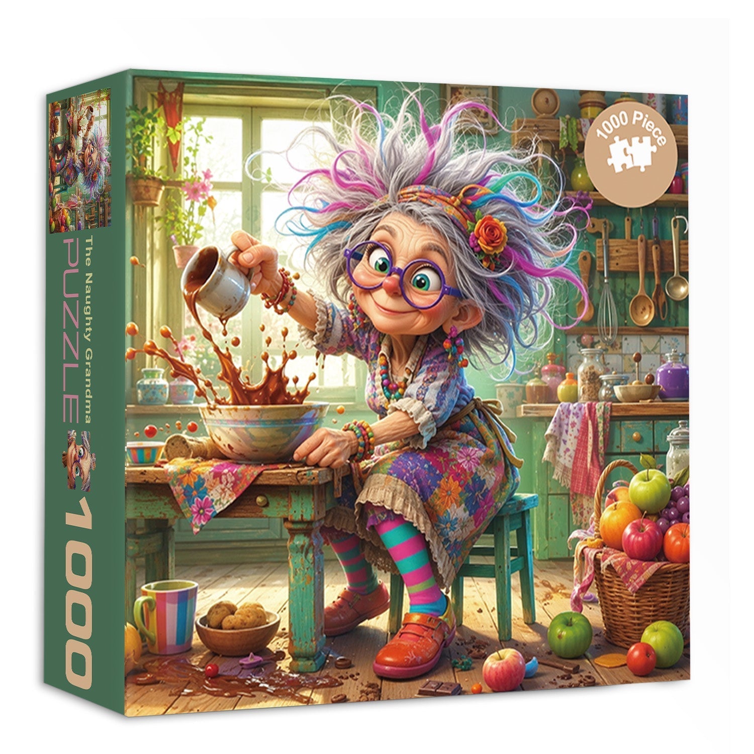 The Naughty Grandma Jigsaw Puzzle 1000 Pieces