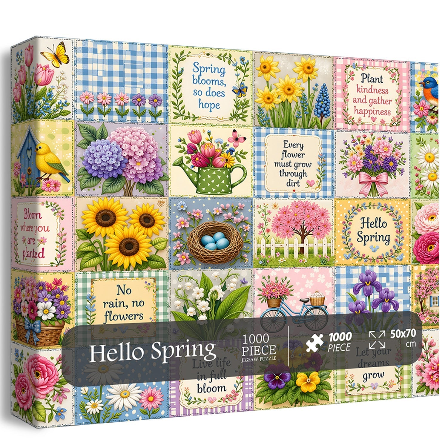 Hello Spring Jigsaw Puzzle 1000 Pieces