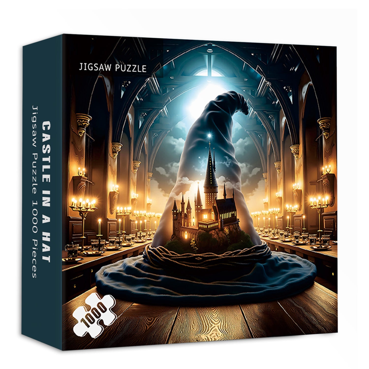 Castle in a Hat Jigsaw Puzzle 1000 Pieces