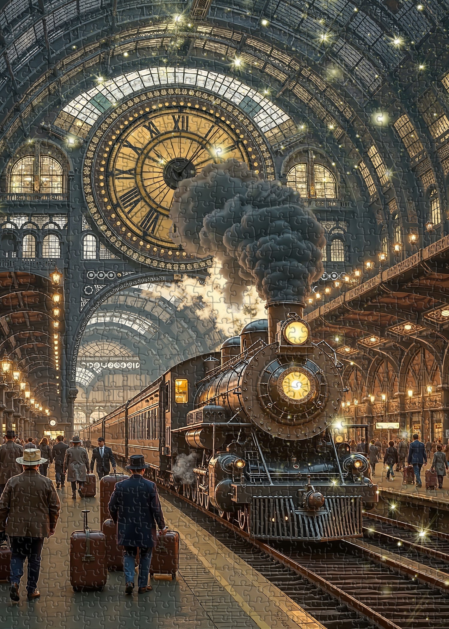 Time Train Jigsaw Puzzle 1000 Pieces