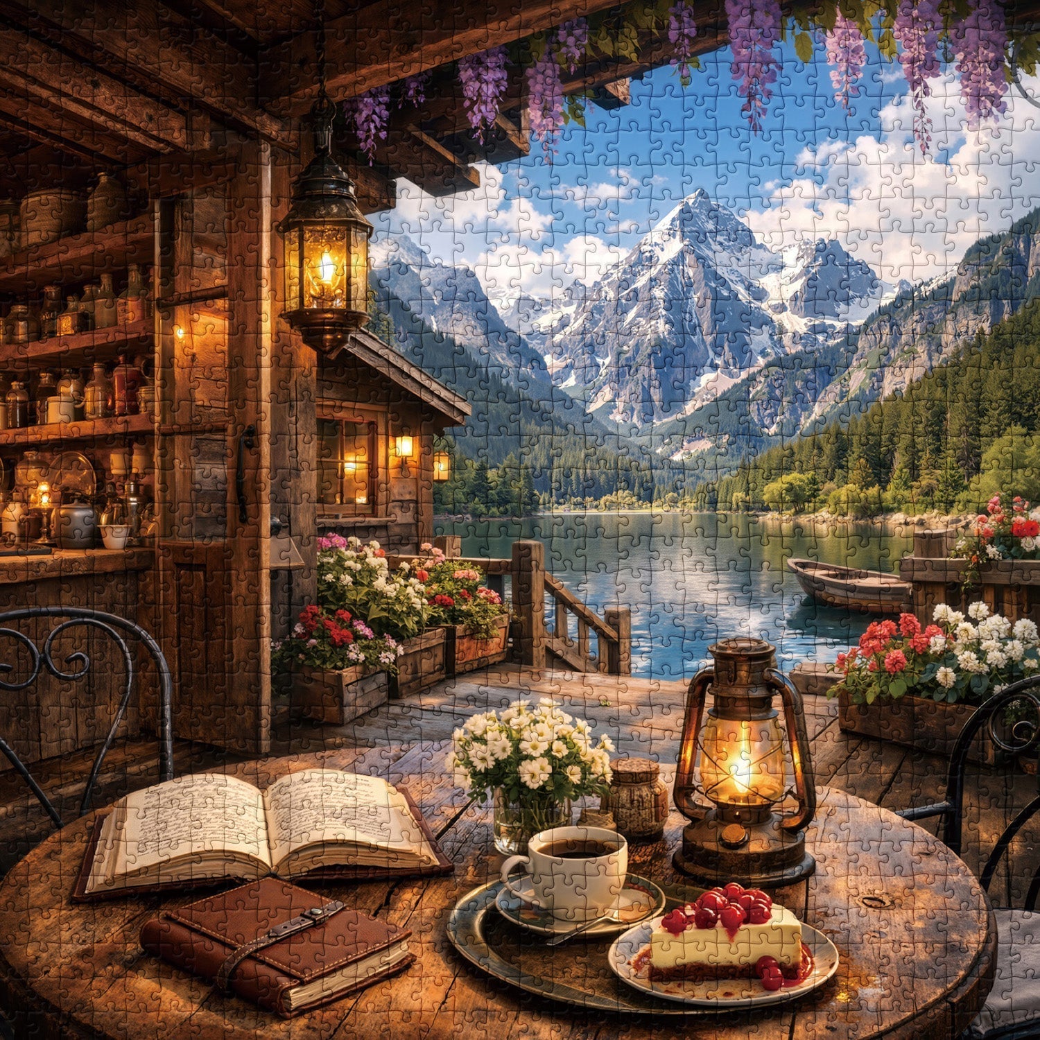 Lakeside Retreat Jigsaw Puzzle 1000 Pieces
