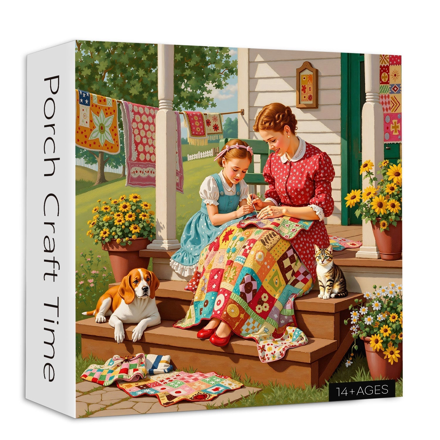 Porch Craft Time Jigsaw Puzzle 1000 Pieces