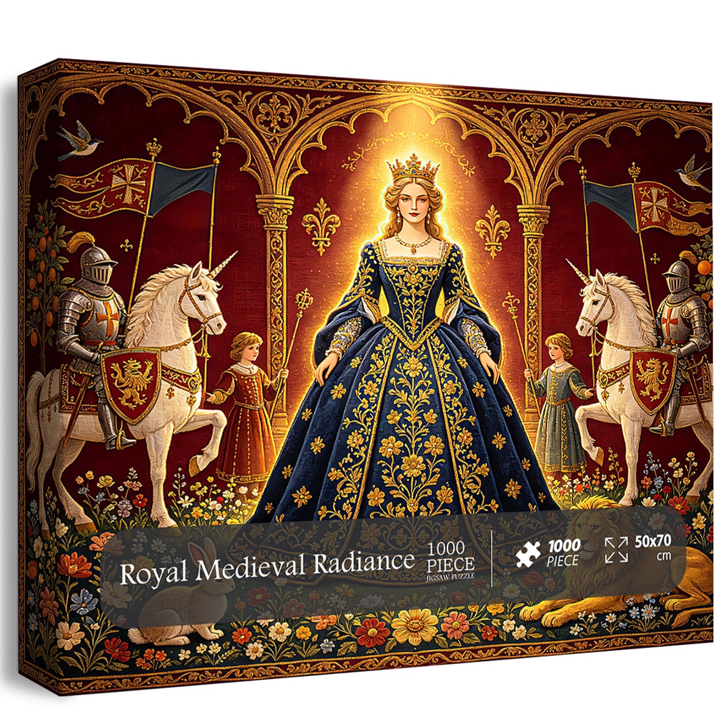 Royal Medieval Radiance Jigsaw Puzzle 1000 Piece
