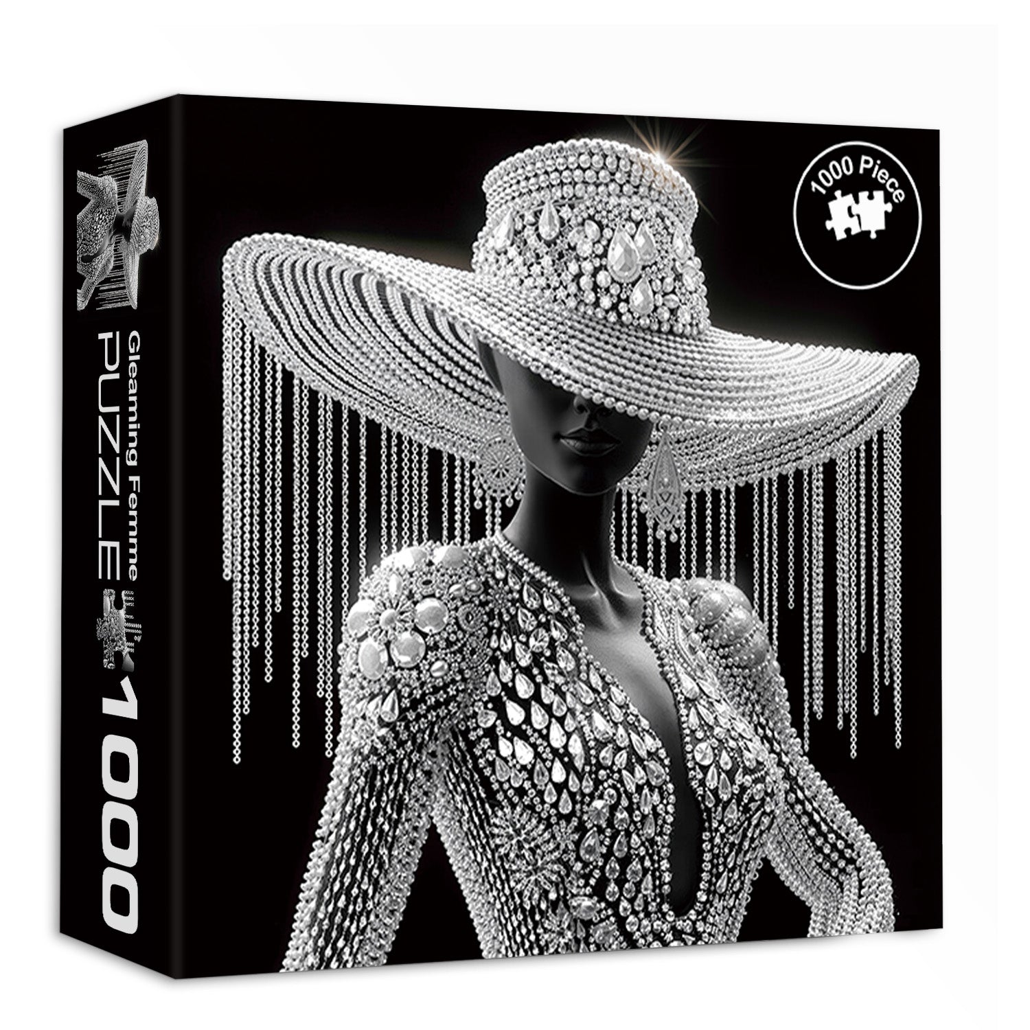 Gleaming Femme Jigsaw Puzzle 1000 Pieces