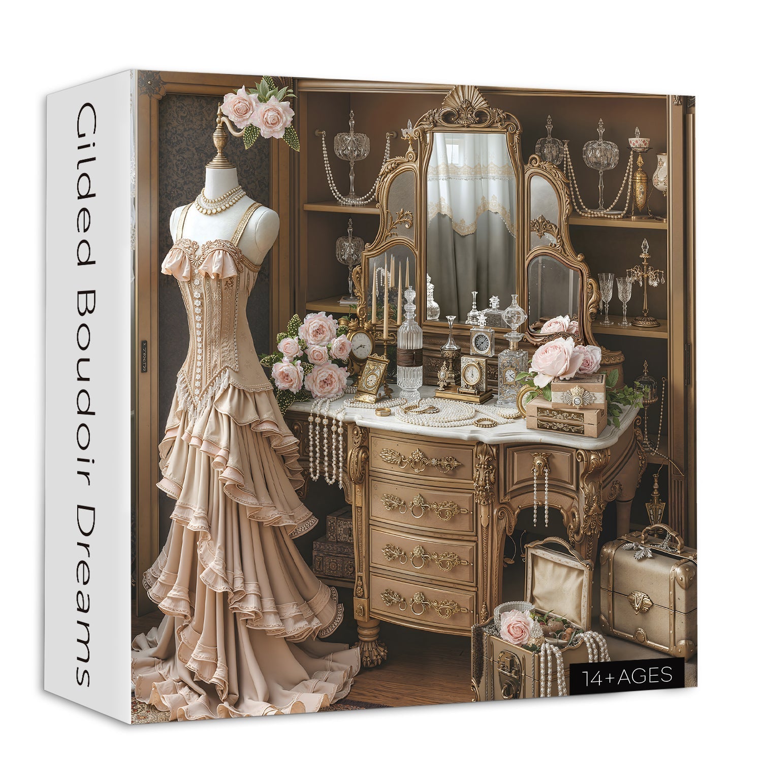 Gilded Boudoir Dreams Jigsaw Puzzle 1000 Piece