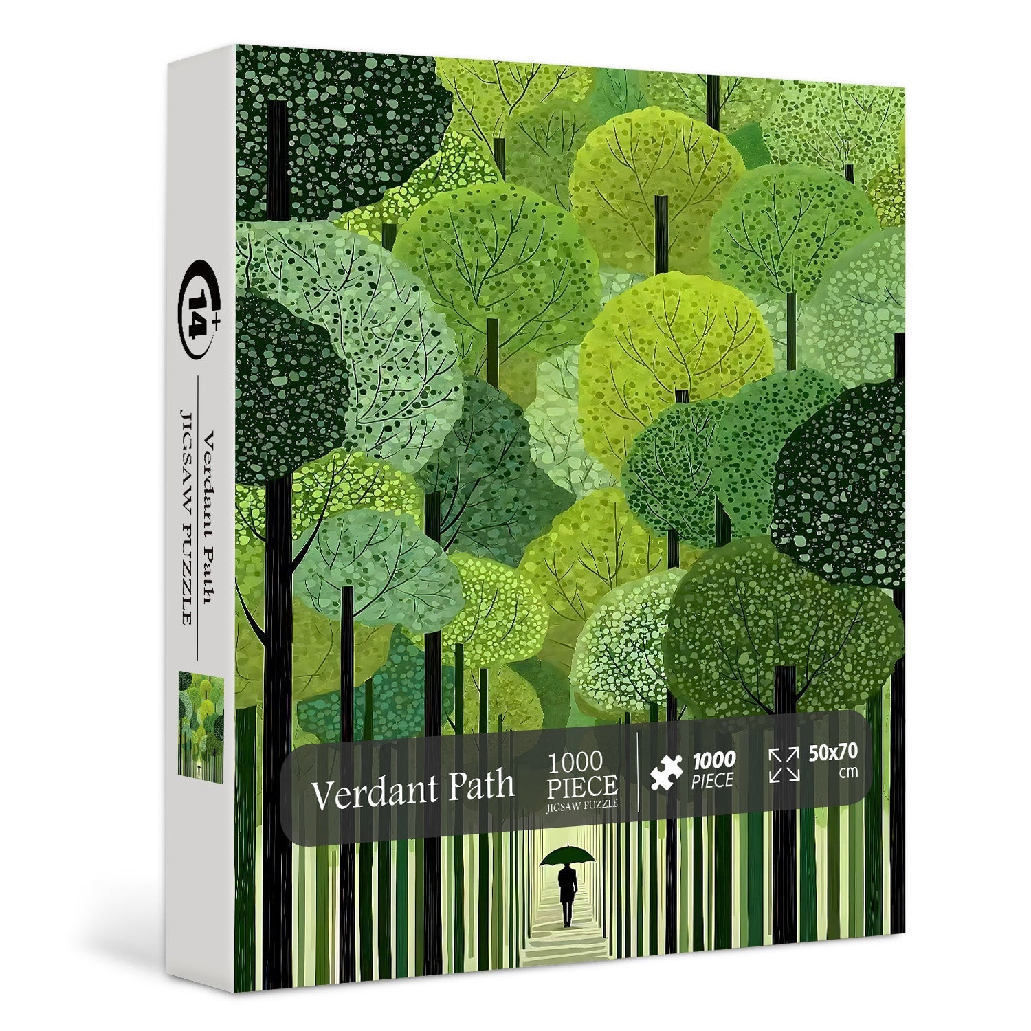 Verdant Path Jigsaw Puzzle 1000 Pieces