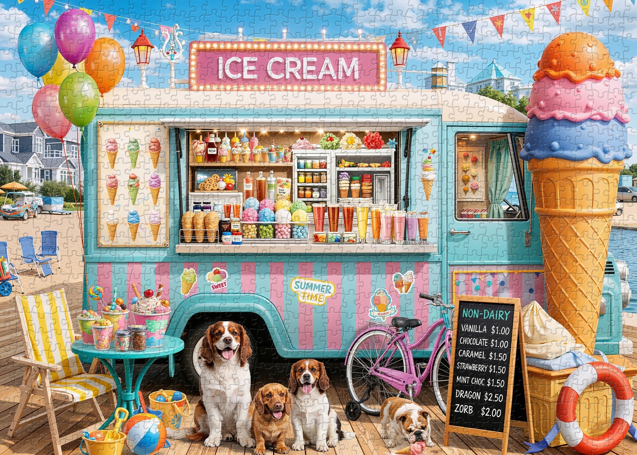 Summer Scoops Jigsaw Puzzle 1000 Pieces