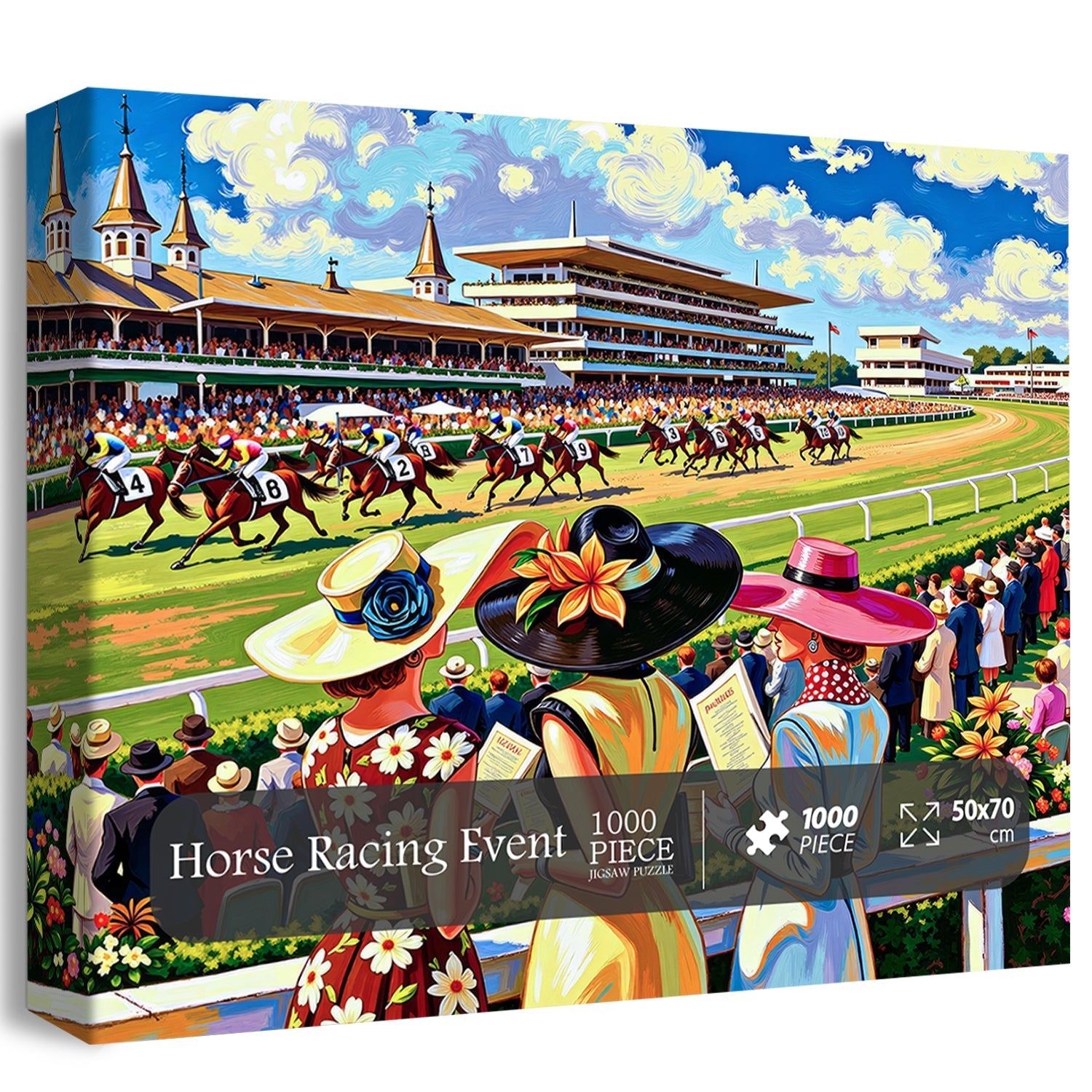 Horse Racing Event Jigsaw Puzzle 1000 Pieces
