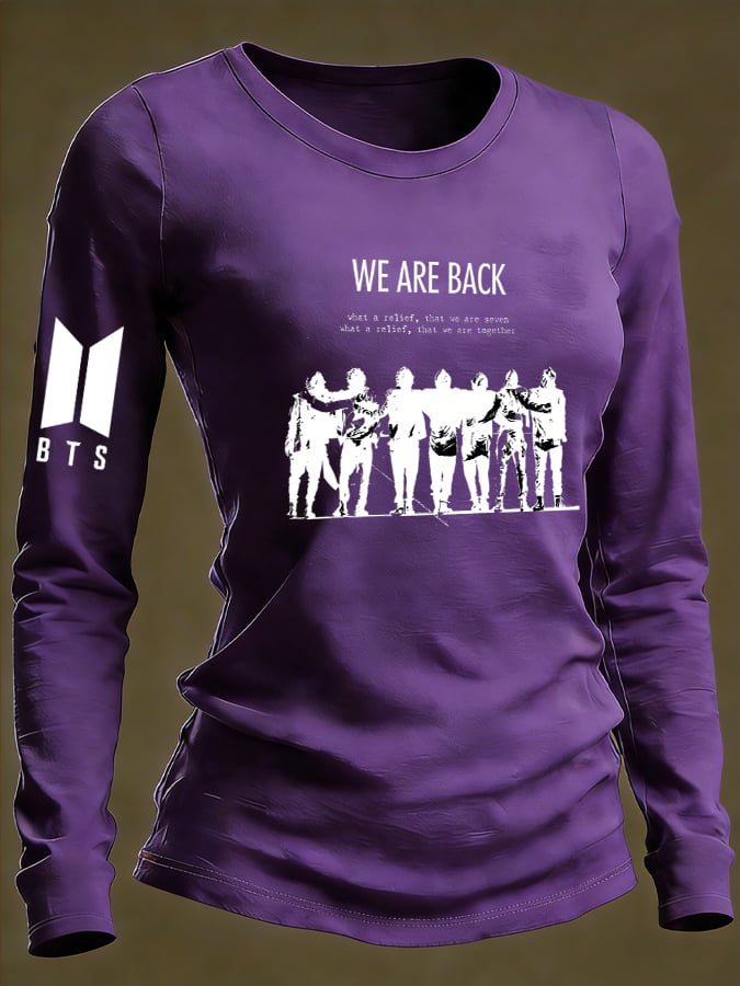 Women's Retro Leisure Print Shirt