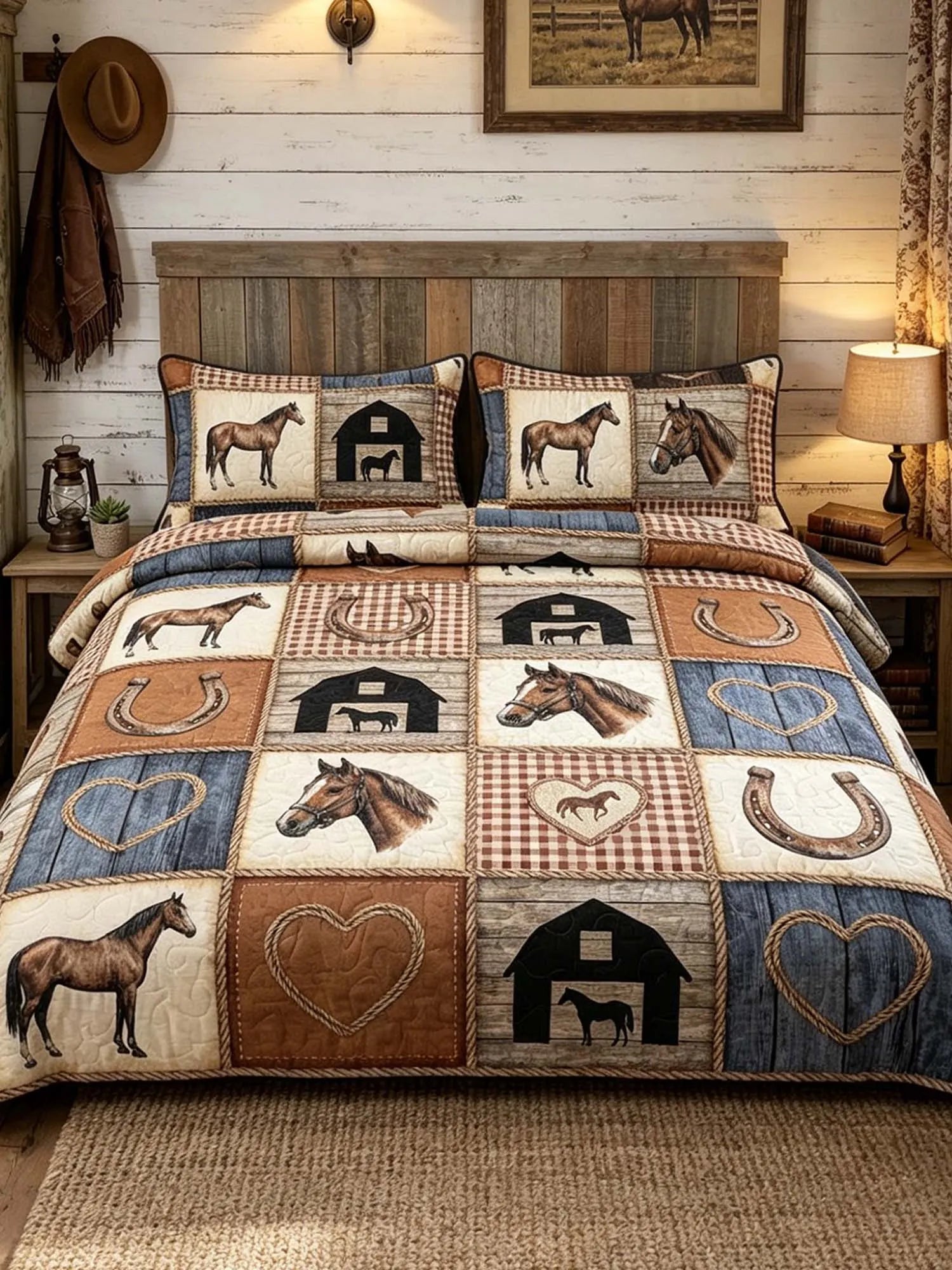 Western Soul 3-Piece Quilted Bedding Set