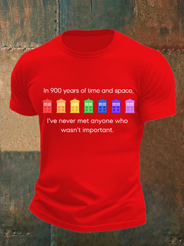 Men's Pride Rainbow Police Box , LGBT Pride Month T-shirt