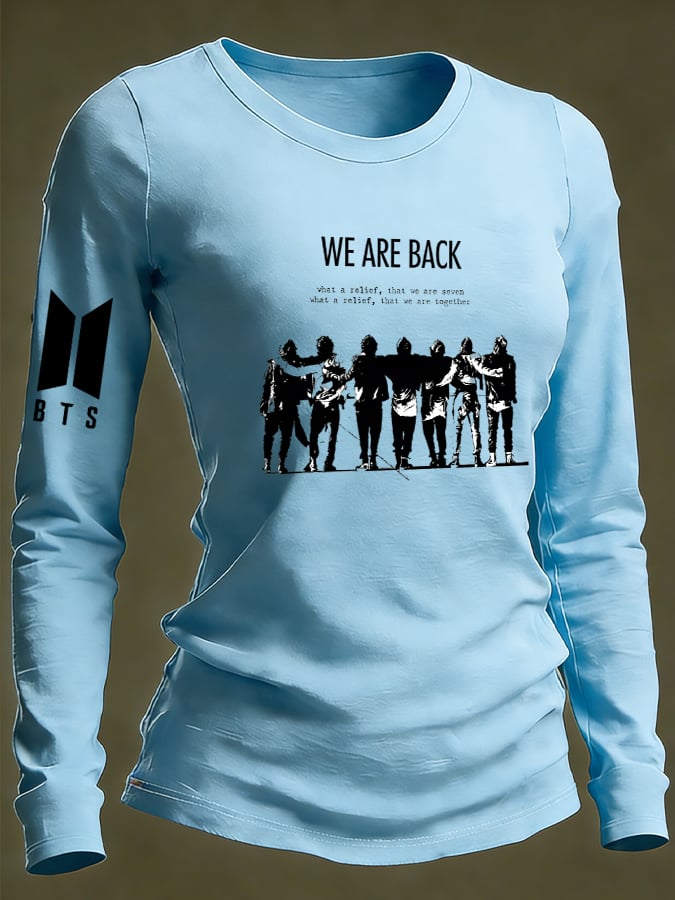 Women's Retro Leisure Print Shirt