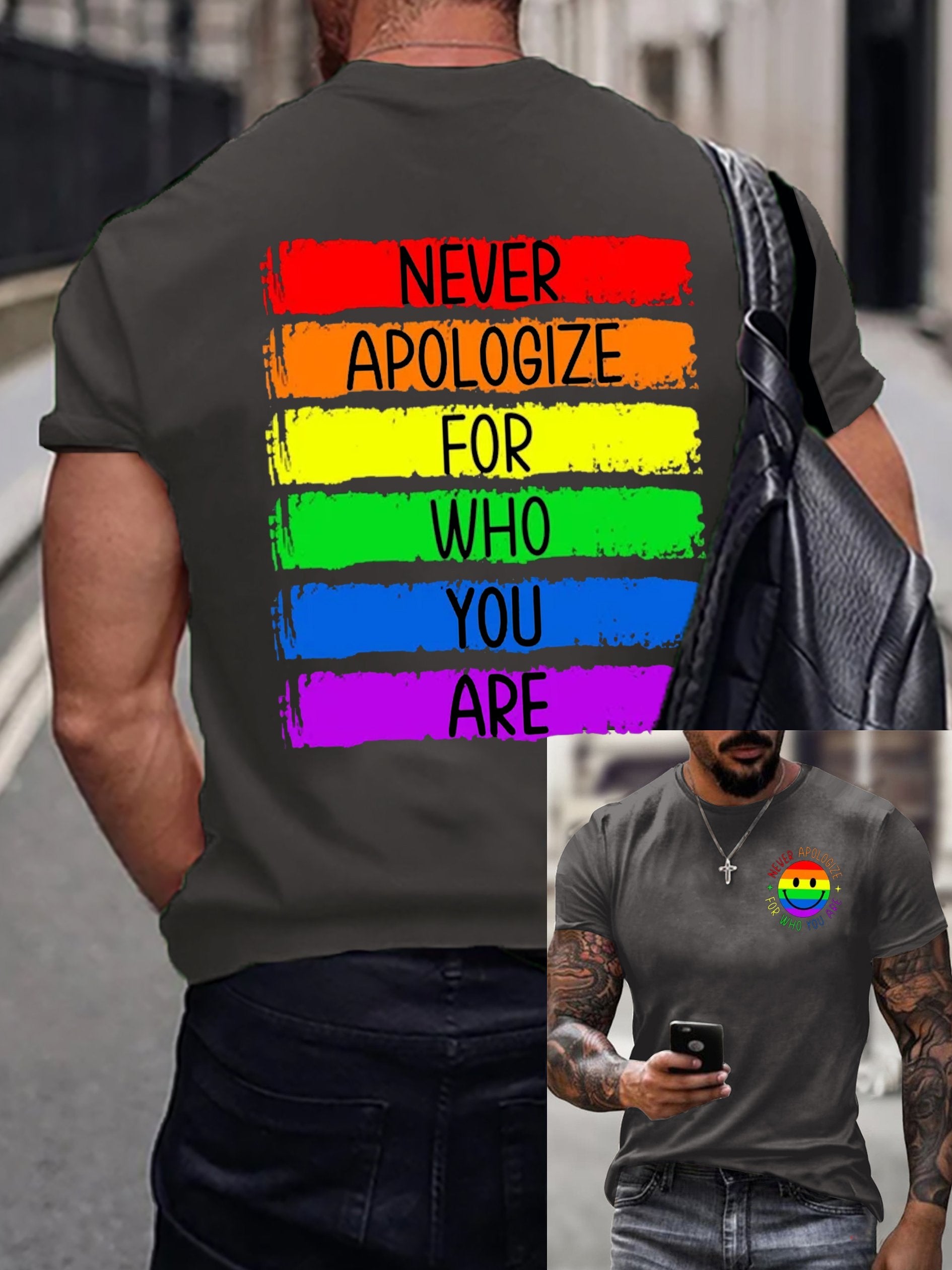 Men's Pride Month Print T-Shirt