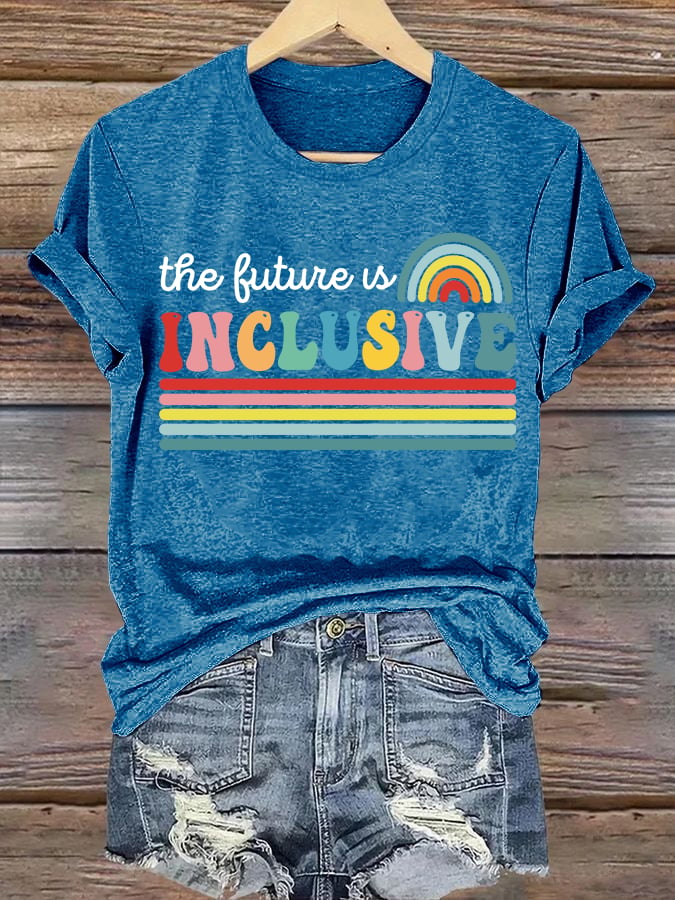 Women's The Future Is an Inclusive Print T-Shirt