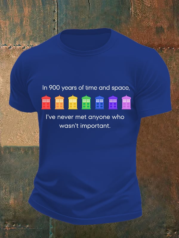 Men's Pride Rainbow Police Box , LGBT Pride Month T-shirt