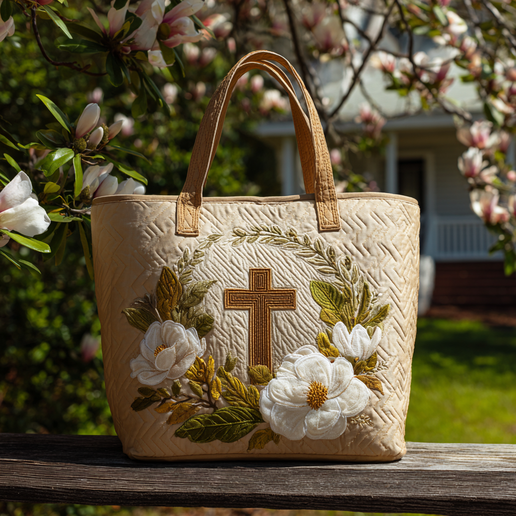 Axis One Quilted Tote Bag