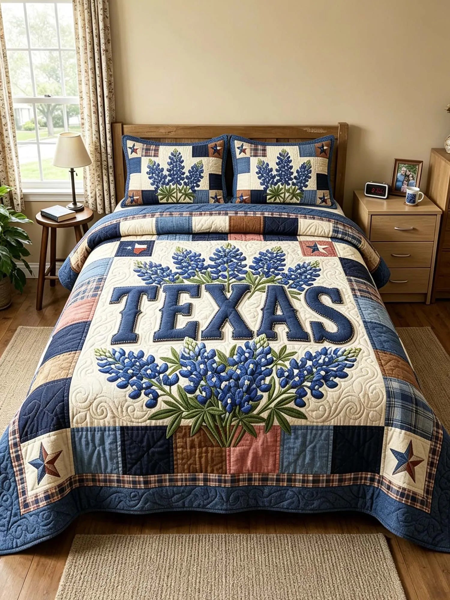 Western Soul 3-Piece Quilted Bedding Set