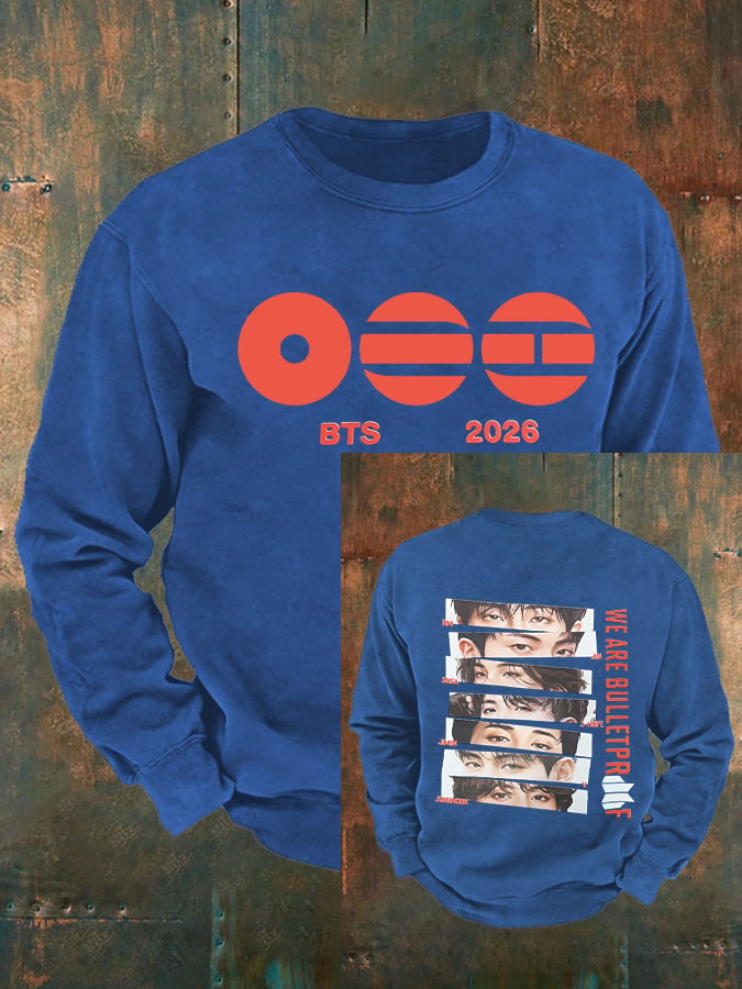🔥Buy 3 Get 15% Off🔥Men's K-pop Print Sweatshirt