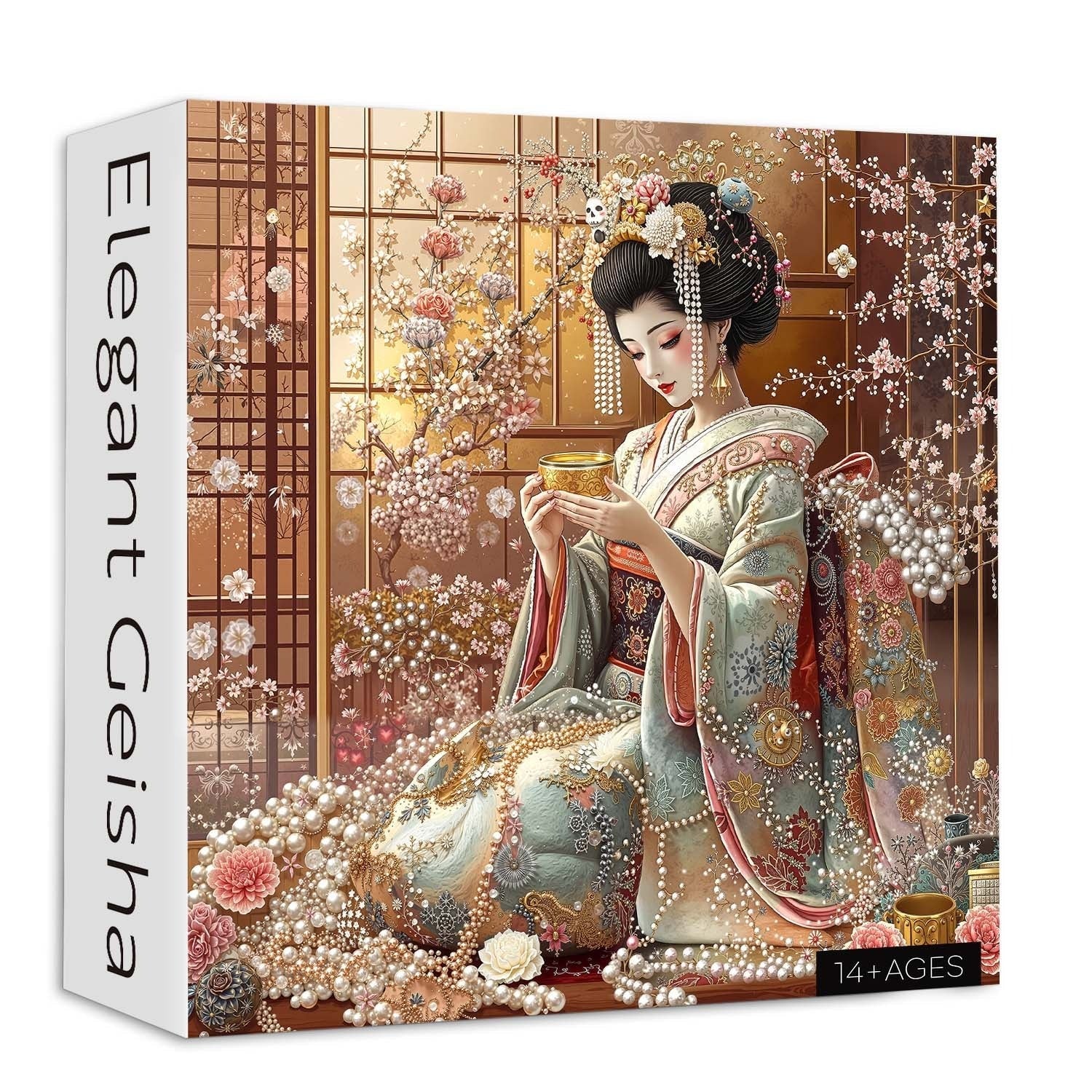 Elegant Geisha Jigsaw Puzzle 1000 Pieces