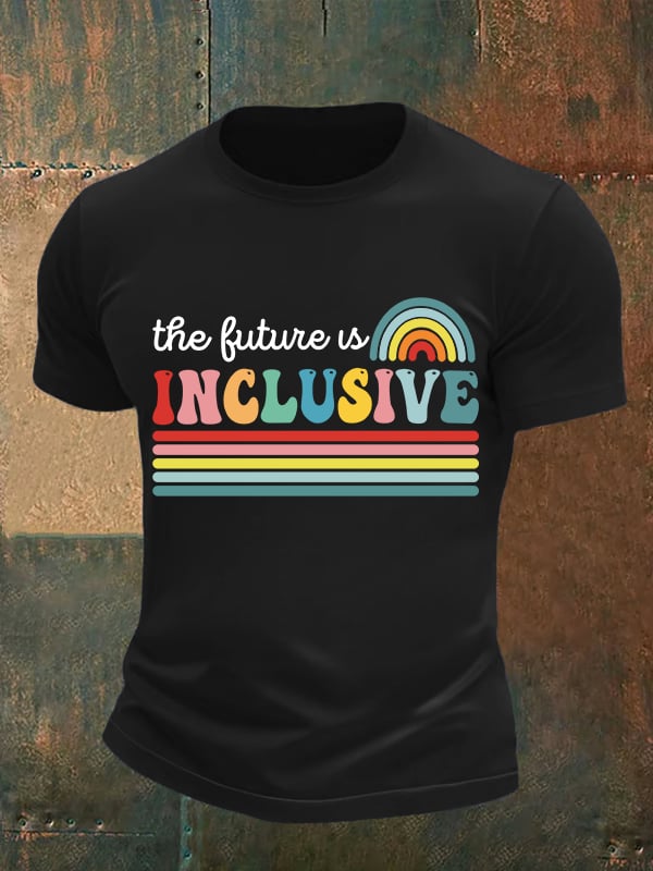 Men's The Future Is an Inclusive Print T-Shirt
