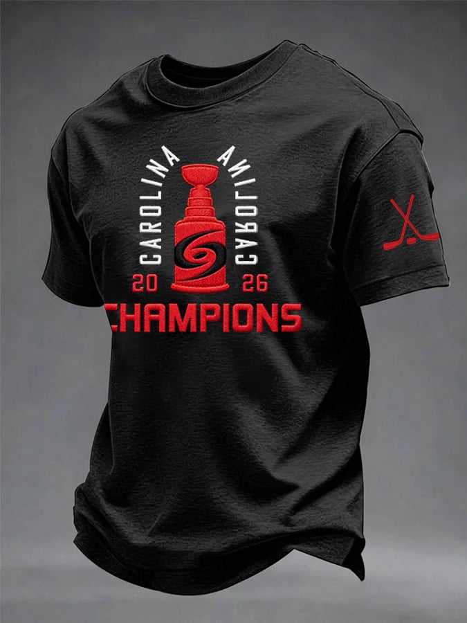 Men's Ice Hockey Print T-Shirt