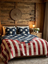 Americana 3-Piece Quilted Bedding Set
