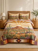 Sonoran Desert Quilted 3-Piece Bedding Set