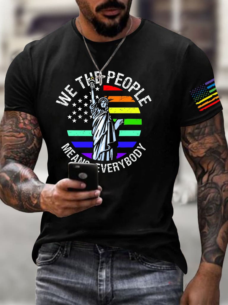 Men's We The People Means Everyone Print T-Shirt