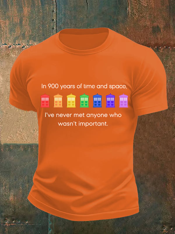 Men's Pride Rainbow Police Box , LGBT Pride Month T-shirt