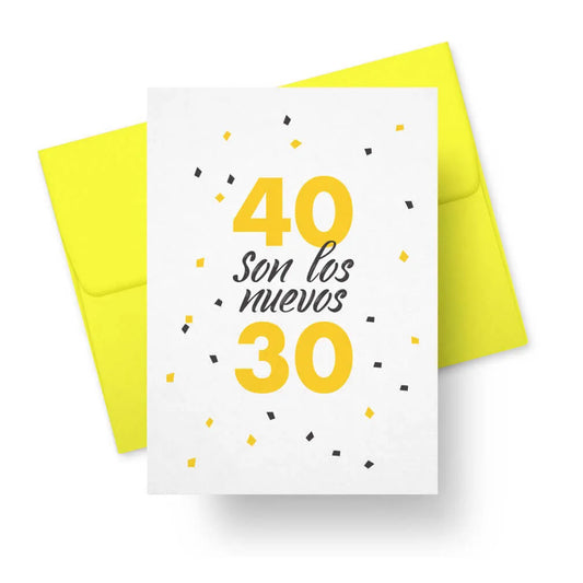 40 son los nuevos 30