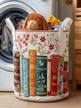 FICTION ESCAPE Quilted Laundry Basket