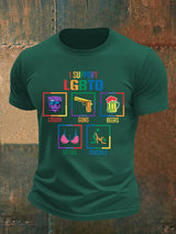 Men's I support LGBTQ Print T-shirt