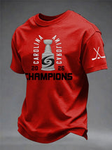 Men's Ice Hockey Print T-Shirt