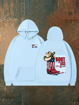 🔥Buy 3 Get 15% Off Men's  WE'LL PUT A B00T IN YOUR ASS Print  Hoodie