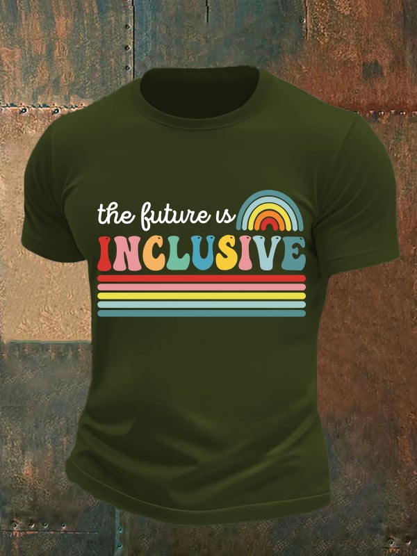 Men's The Future Is an Inclusive Print T-Shirt