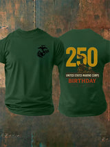 Men's  UNITED STATES MARINE CORPS BIRTHDAY Print T-Shirt