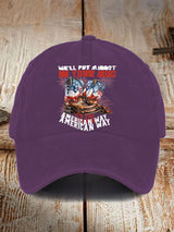 Unisex WE'LL PUT A B00T IN YOUR ASS  Cap