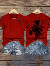 Women's  250th Anniversary Distressed American Flag 2-sided Shirt
