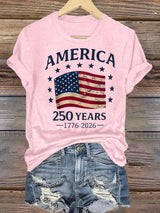 Women's  America 250 Print T-Shirt