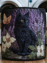 Petal Paws Quilted Laundry Basket
