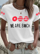 Women's BTS Fan Print Short-Sleeve T-Shirt