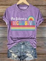 Women's  The Future Is an Inclusive Print T-Shirt