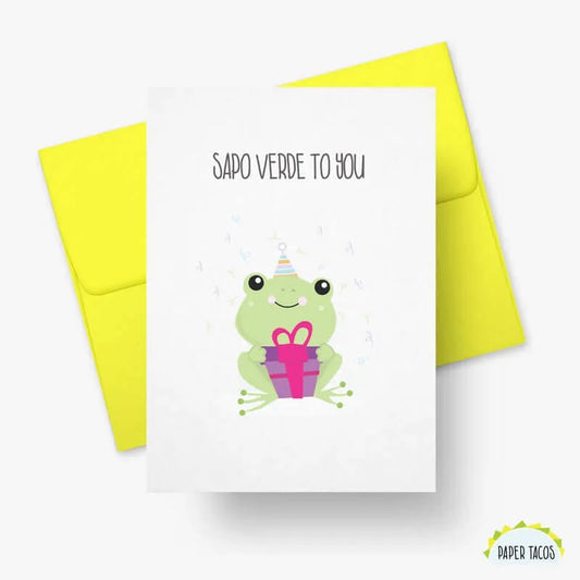 ¡Sapo Verde to You!
