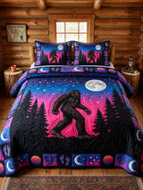 Bigfoot Monster 3-Piece Quilted Bedding Set