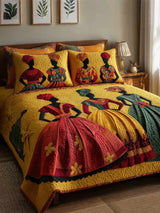Soulbound Roots 3-Piece Quilted Bedding Set