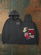 🔥Buy 3 Get 15% Off Men's  WE'LL PUT A B00T IN YOUR ASS Print  Hoodie