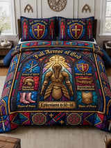 Armor Of God 3-Piece Quilted Bedding Set