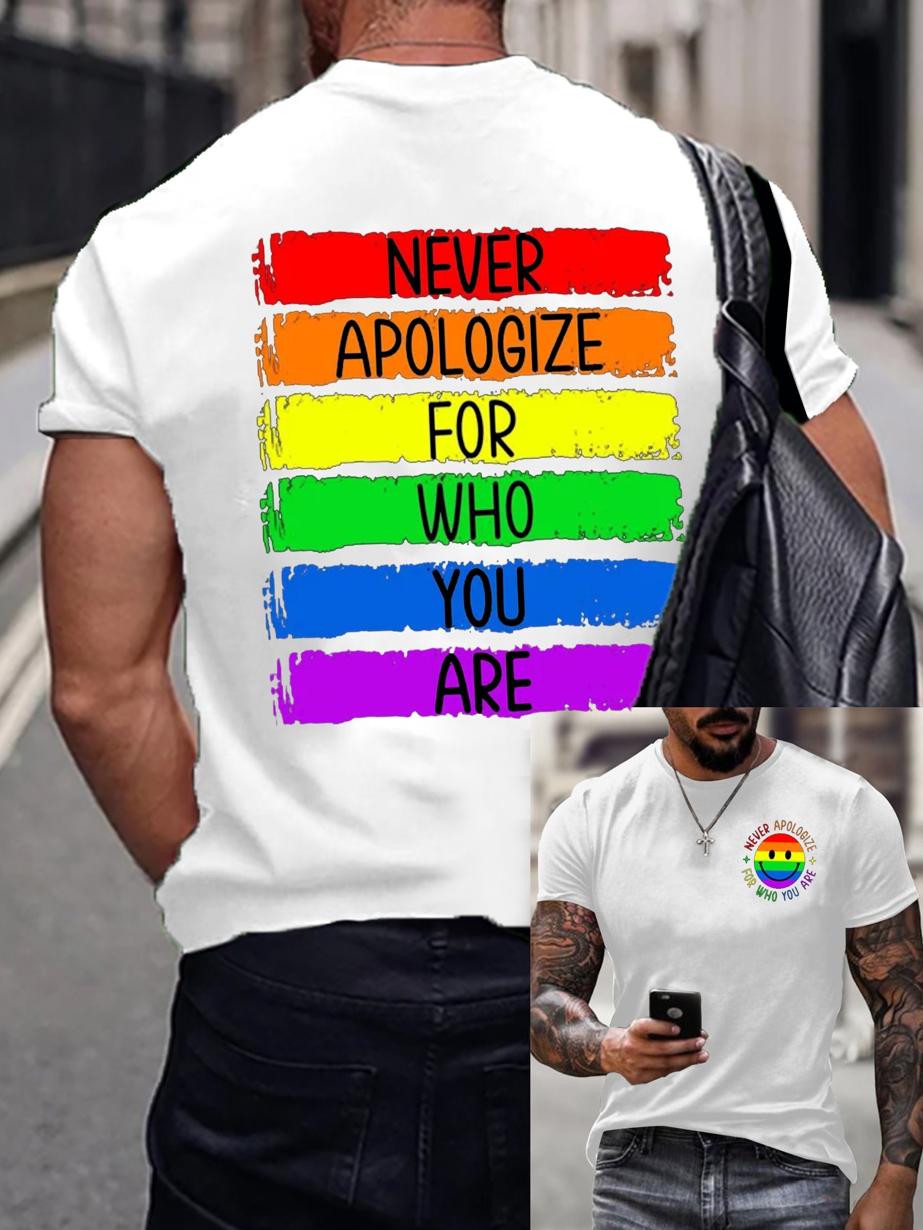 Men's Pride Month Print T-Shirt