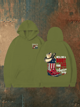 🔥Buy 3 Get 15% Off Men's  WE'LL PUT A B00T IN YOUR ASS Print  Hoodie